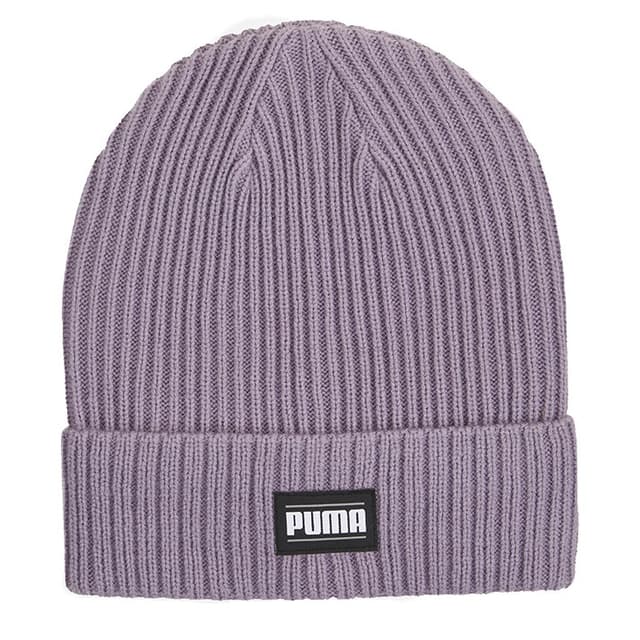 Шапка Puma Ribbed Classic Cuff Beanie фиолетовая 02403819 — Sport City Шапка Puma Ribbed Classic Cuff Beanie фиолетовая 02403819