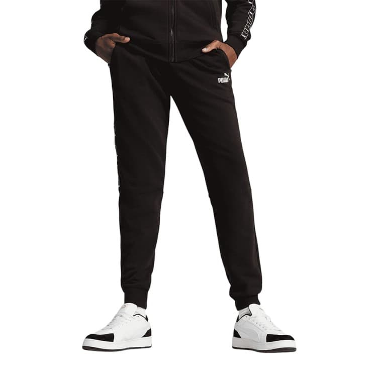 Штани чоловічі Puma ESS TAPE Sweatpants чорні 68468001 — Sport City Штани чоловічі Puma ESS TAPE Sweatpants чорні 68468001