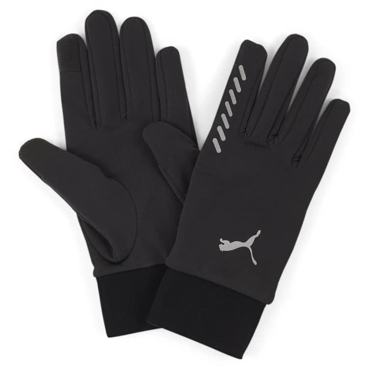 Перчатки Puma PR Winter Gloves черные 04200401 — Sport City Перчатки Puma PR Winter Gloves черные 04200401