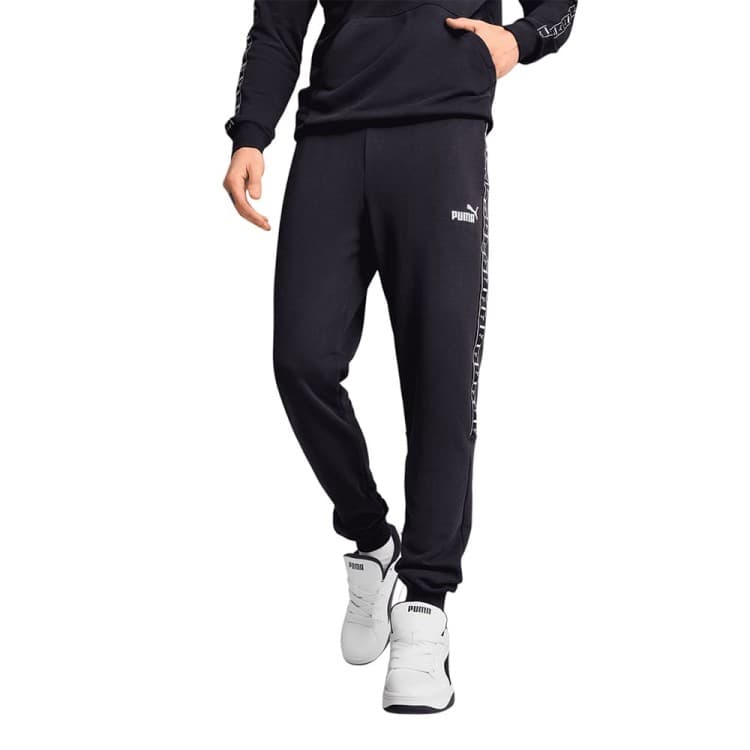 Брюки мужские Puma ESS TAPE Sweatpants синие 68468016 — Sport City Брюки мужские Puma ESS TAPE Sweatpants синие 68468016