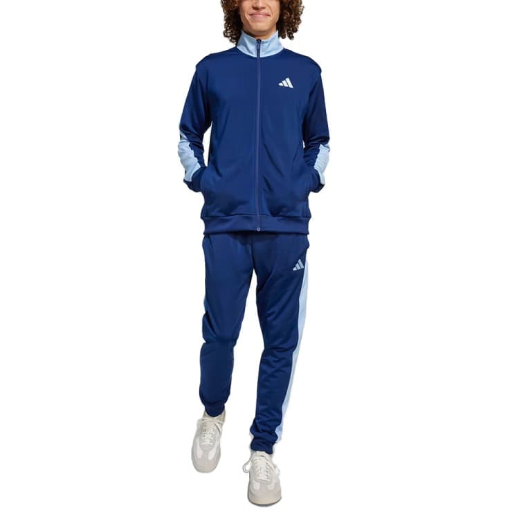 Костюм чоловічий Adidas M TR CB TS синій JI8898 — Sport City Костюм чоловічий Adidas M TR CB TS синій JI8898
