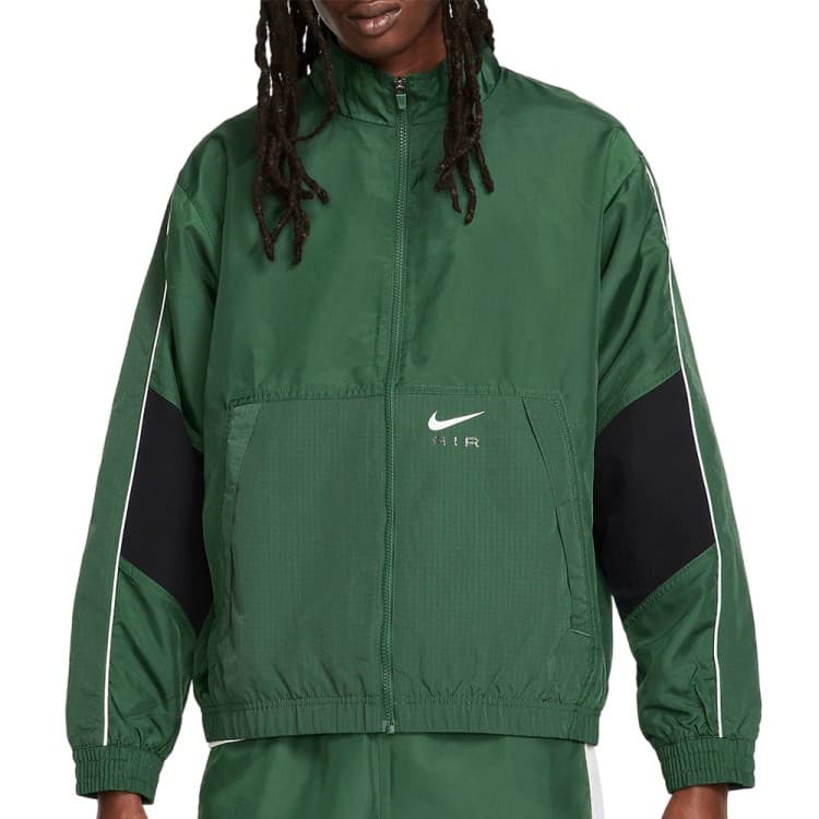 Толстовка мужская Nike M NSW SW AIR TRACKTOP WV зеленая FN7687-323 — Sport City Толстовка мужская Nike M NSW SW AIR TRACKTOP WV зеленая FN7687-323
