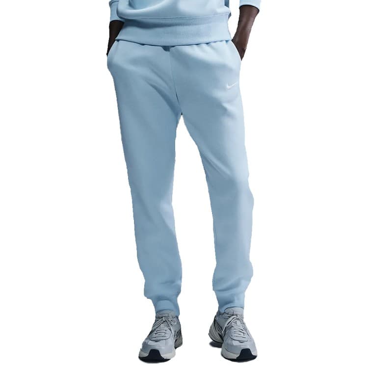 Брюки женские Nike W NSW PHNX FLC MR PANT STD голубые FZ7626-474 — Sport City Брюки женские Nike W NSW PHNX FLC MR PANT STD голубые FZ7626-474