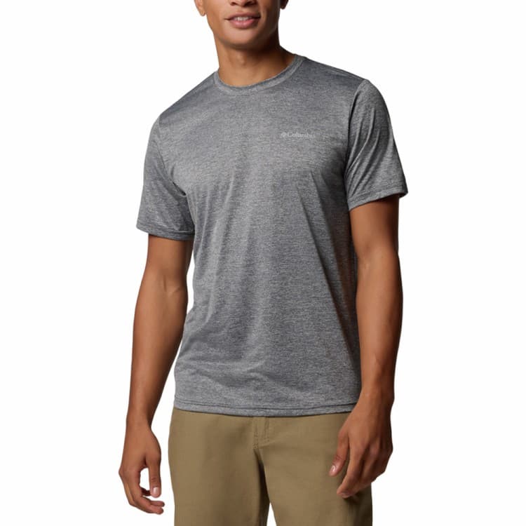 Футболка мужская Columbia Columbia Hike™ Crew черная 1990391-011 — Sport City Футболка мужская Columbia Columbia Hike™ Crew черная 1990391-011