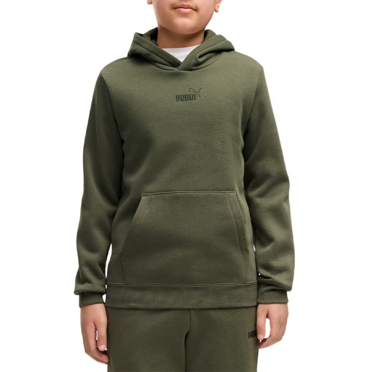 Толстовка дитяча Puma ESS Small No.1 Logo Centered Hoodie FL B хакі 69297686 — Sport City Толстовка дитяча Puma ESS Small No.1 Logo Centered Hoodie FL B хакі 69297686