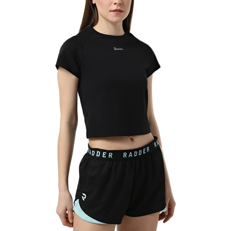 Футболка жіноча Radder Percy чорна 322501-010 — Sport City Футболка жіноча Radder Percy чорна 322501-010