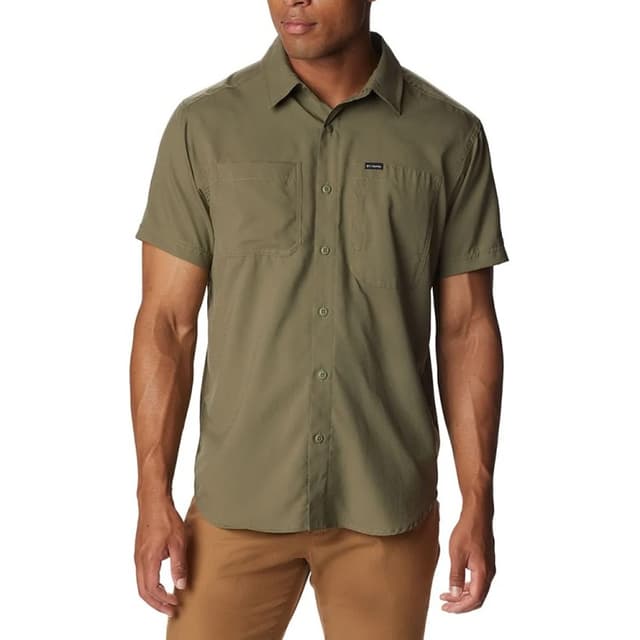 Рубашка мужская Columbia Silver Ridge™ Utility Lite Short Sleeve хаки 2030721-397 — Sport City Рубашка мужская Columbia Silver Ridge™ Utility Lite Short Sleeve хаки 2030721-397