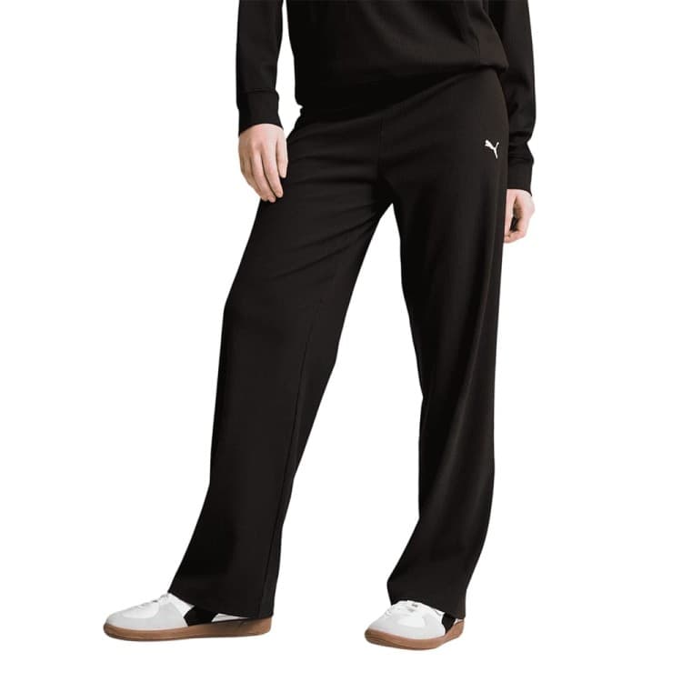 Штани жіночі Puma ESS ELEVATED Pant чорні 68502501 — Sport City Штани жіночі Puma ESS ELEVATED Pant чорні 68502501
