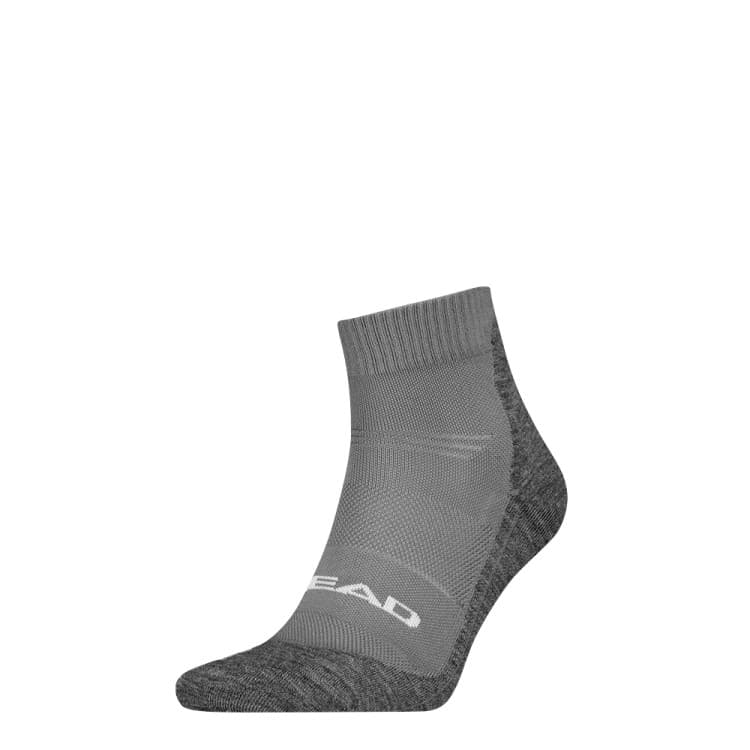 Носки HEAD HIKING COOL QUARTER 1P темно-серые 701229028002 — Sport City Носки HEAD HIKING COOL QUARTER 1P темно-серые 701229028002