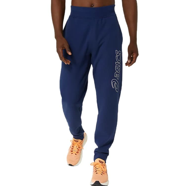 Штани чоловічі Asics ASICS LOGO SWEATPANT сині 2031E189-404 — Sport City Штани чоловічі Asics ASICS LOGO SWEATPANT сині 2031E189-404