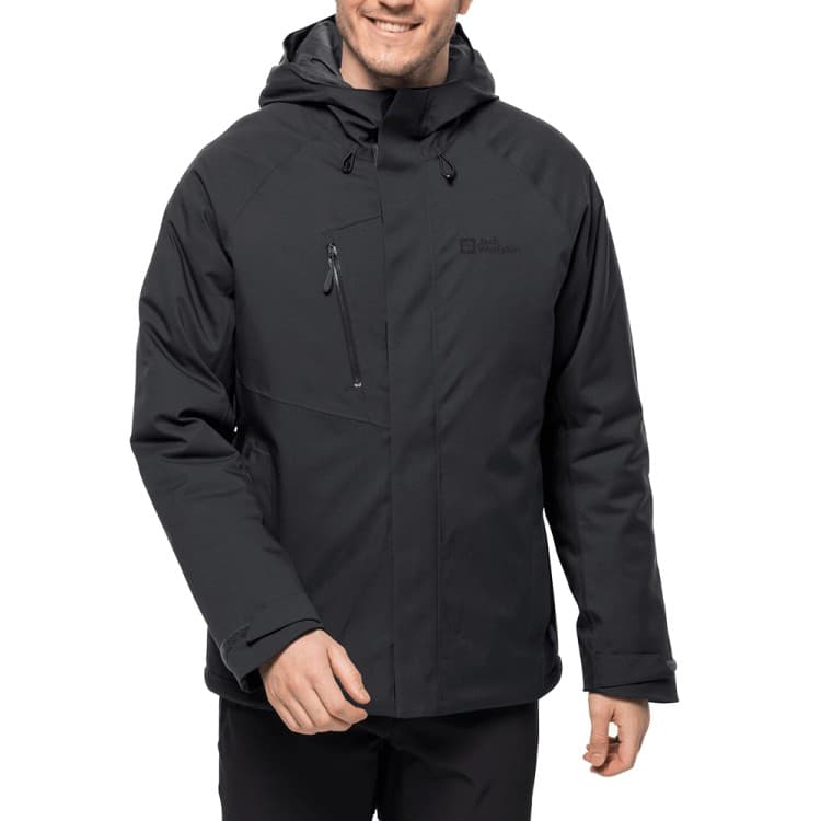 Куртка мужская Jack Wolfskin TROPOSPHERE INS JKT M черная 1115321-6000 — Sport City Куртка мужская Jack Wolfskin TROPOSPHERE INS JKT M черная 1115321-6000