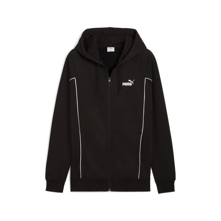 Толстовка чоловіча Puma SPORT FZ Hoodie FL чорна 68824001 — Sport City Толстовка чоловіча Puma SPORT FZ Hoodie FL чорна 68824001