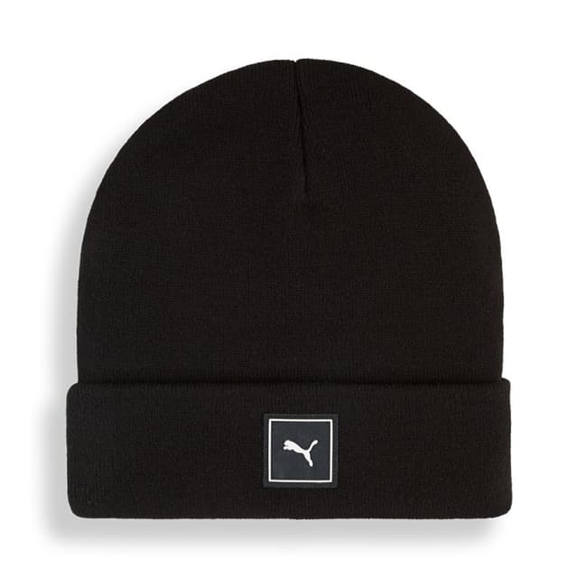 Шапка Puma WARDROBE ESS High Crown Beanie черная 02640901 — Sport City Шапка Puma WARDROBE ESS High Crown Beanie черная 02640901