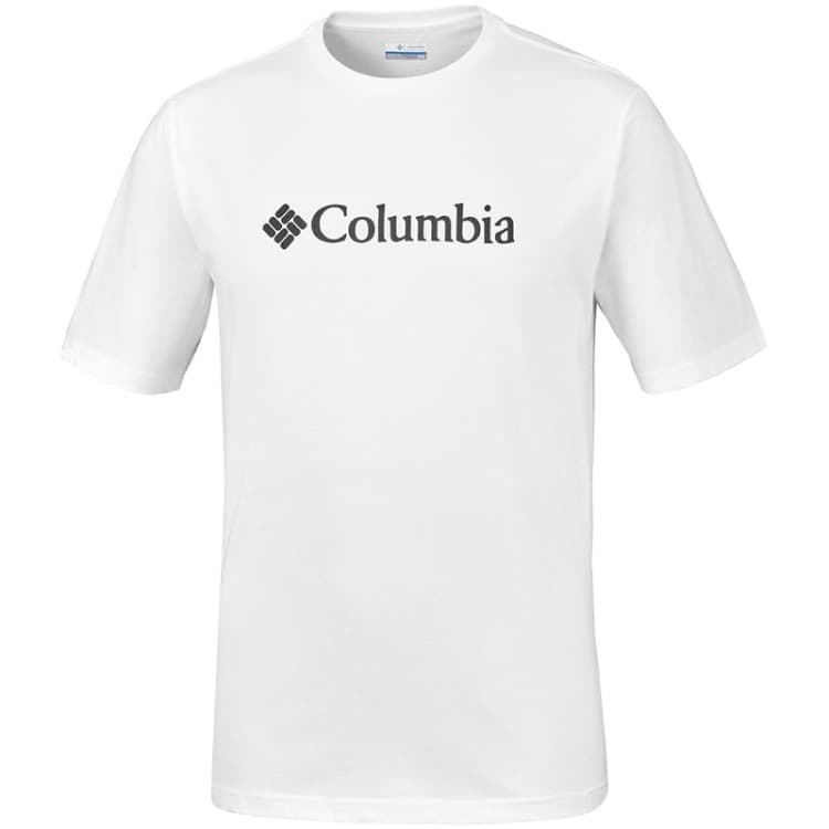 Футболка мужская Columbia белая 1680051-100 — Sport City Футболка мужская Columbia белая 1680051-100