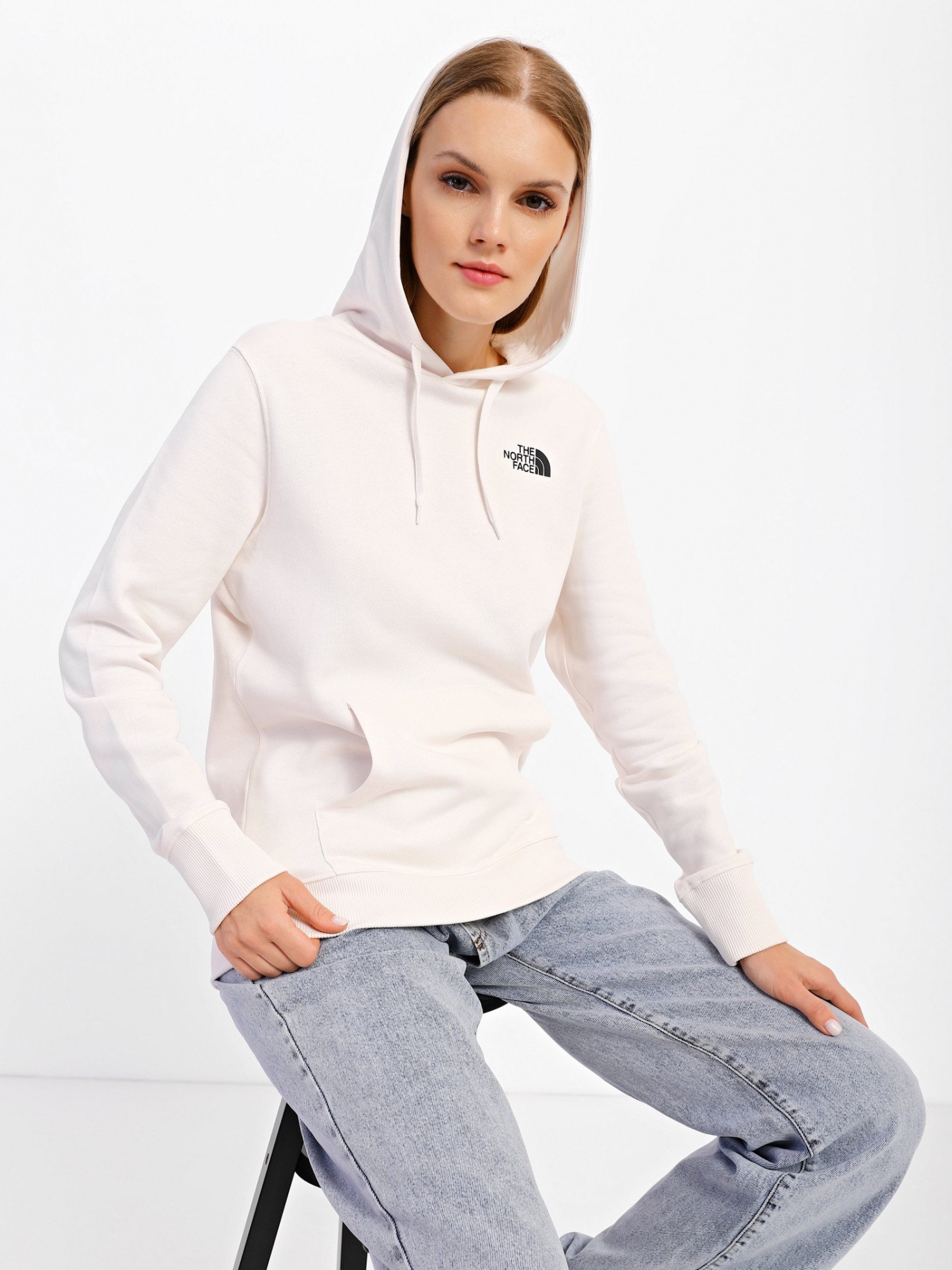 Толстовка женская The North Face W SIMPLE DOME HOOD бежевая NF0A7X2TN3N1 изображение 2