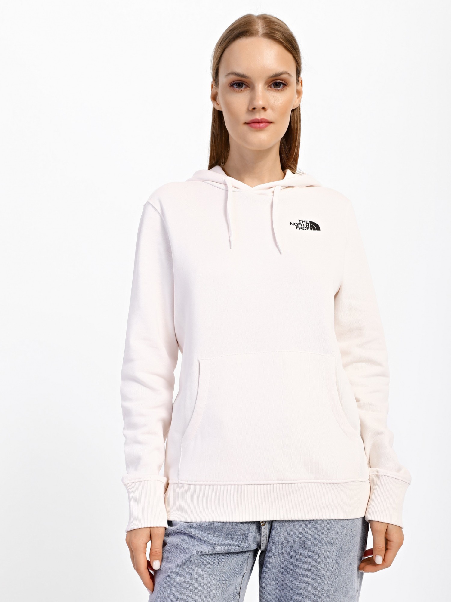 Толстовка женская The North Face W SIMPLE DOME HOOD бежевая NF0A7X2TN3N1 изображение 3