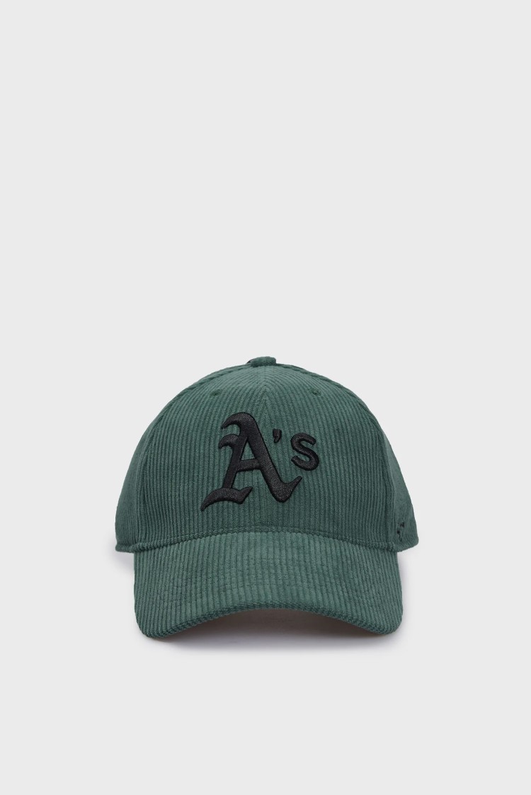 Бейсболка  47 Brand OAKLAND ATHLETICS THICK CORD зелена B-THCKM18EWS-DG изображение 2