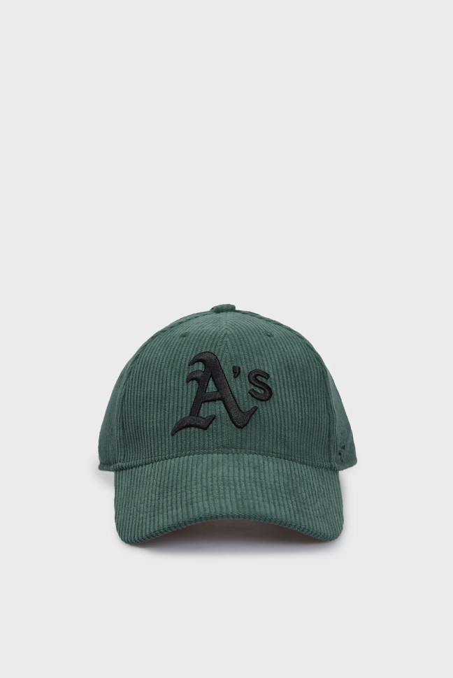Бейсболка  47 Brand OAKLAND ATHLETICS THICK CORD зелена B-THCKM18EWS-DG изображение 2