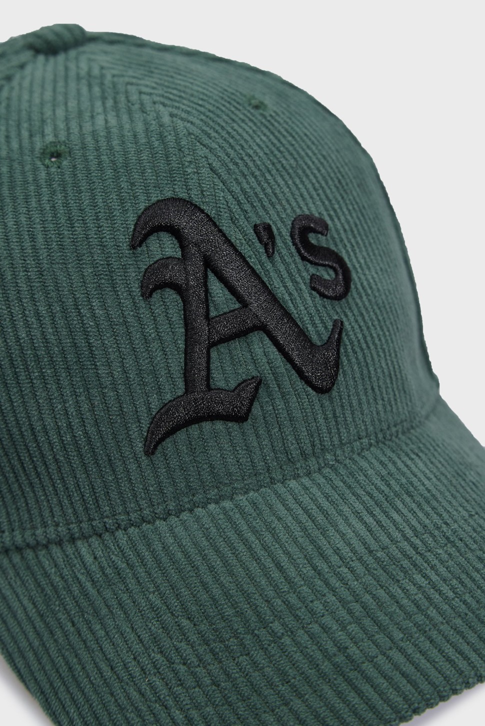 Бейсболка  47 Brand OAKLAND ATHLETICS THICK CORD зелена B-THCKM18EWS-DG — фото 3