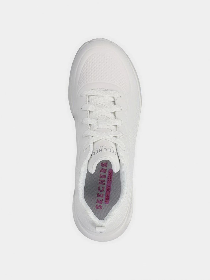 Кросівки жіночі Skechers UNO LITE білі 177288 WHT изображение 4