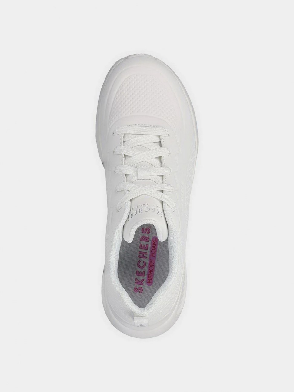 Кросівки жіночі Skechers UNO LITE білі 177288 WHT — фото 4