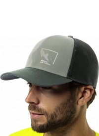 Бейсболка Jack Wolfskin BRAND CAP зеленая 1911242-4311 изображение 3