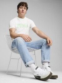 Футболка чоловіча Puma PUMA SQUAD Graphic Tee біла 67896752 изображение 2