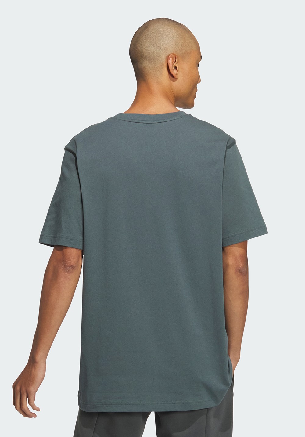 Футболка мужская Adidas M FI BOS T графитовая IR9174 изображение 3