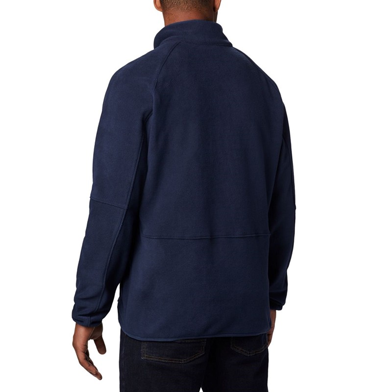 Толстовка мужская Columbia Basin Trail Fleece Full Zip синяя 1861591-464 — фото 2