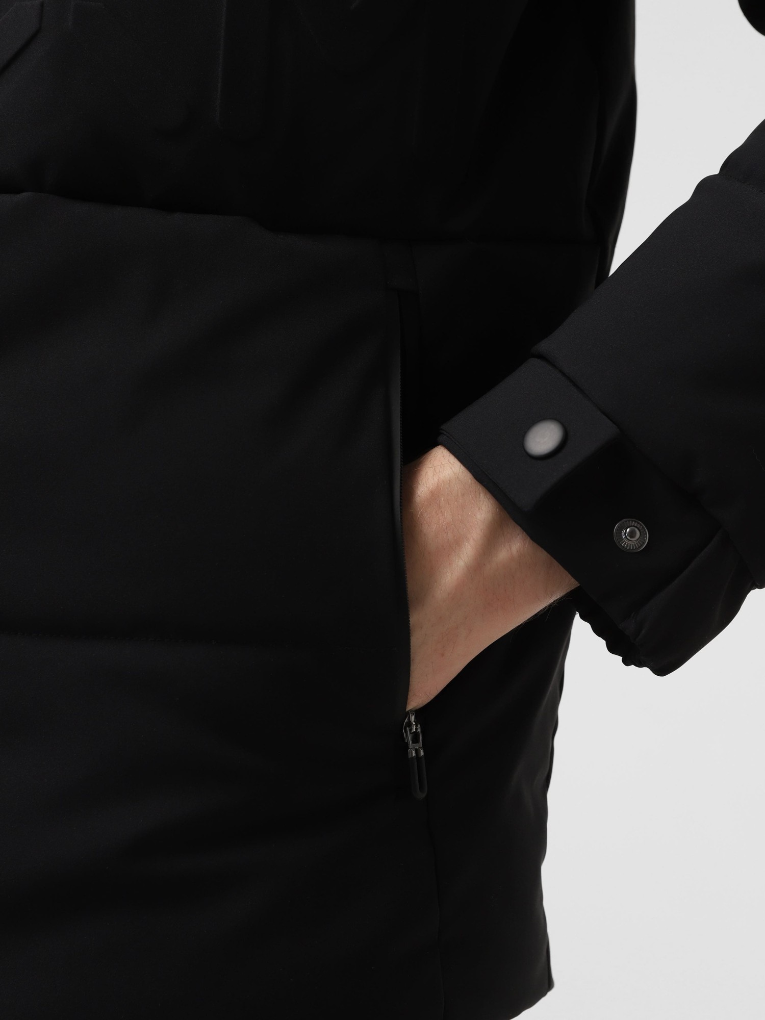 Куртка чоловіча Larum Avalanche чорна 302501-010 изображение 5