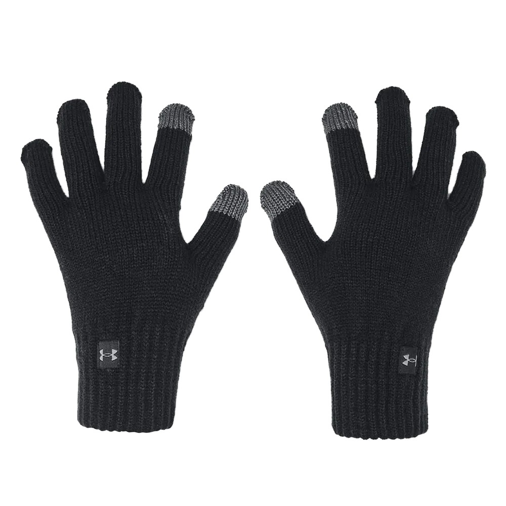 Рукавички жіночі Under Armour UA Halftime Gloves чорні 1373158-002 изображение 4