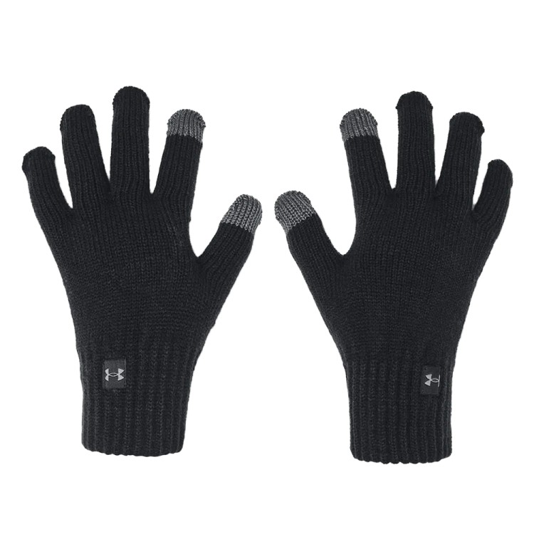 Перчатки женские Under Armour UA Halftime Gloves черные 1373158-002 изображение 4