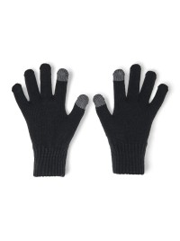 Перчатки женские Under Armour UA Halftime Gloves черные 1373158-002 изображение 6