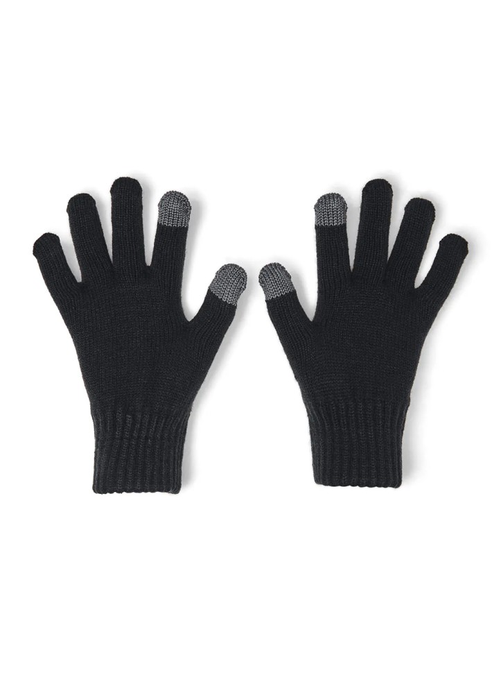 Перчатки женские Under Armour UA Halftime Gloves черные 1373158-002 изображение 6