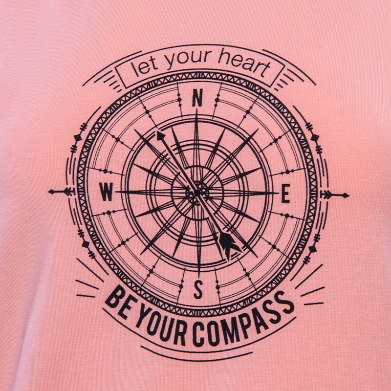 Футболка женская Radder розовая 120021-125 изображение 2