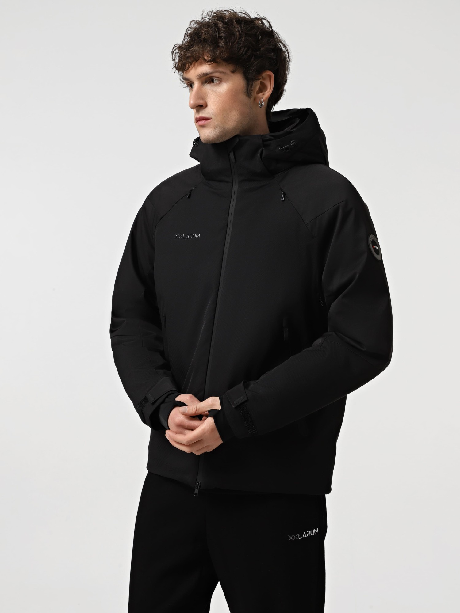 Куртка чоловіча Larum Denali чорна 514001-010 изображение 2