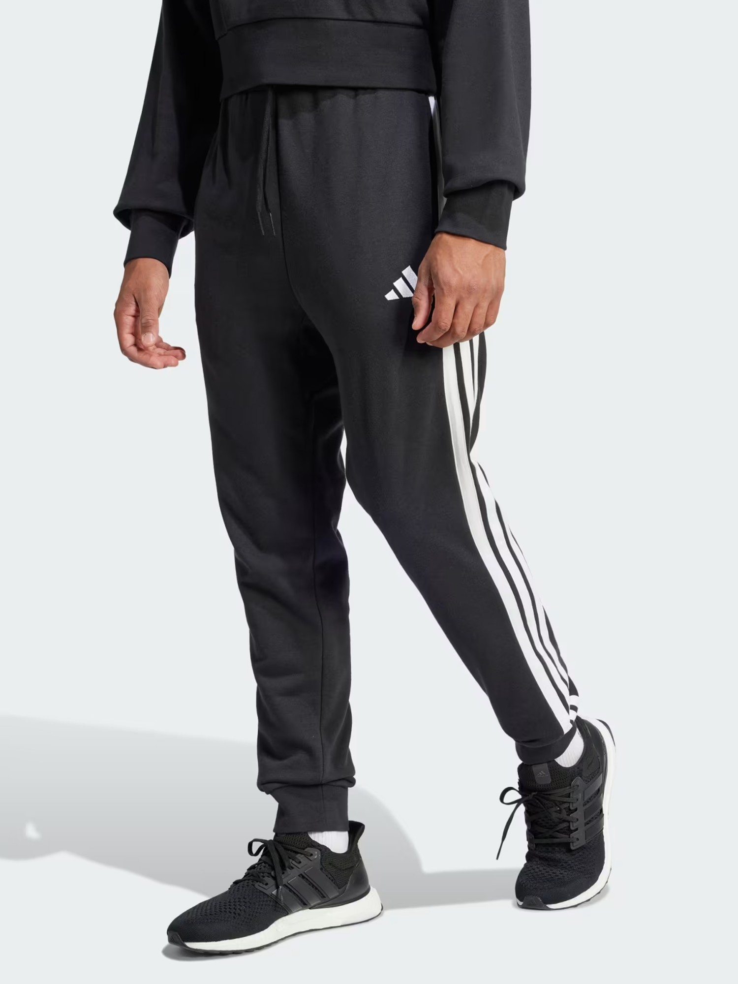 Брюки мужские Adidas M 3S FT TC PT черные JD1881 изображение 2
