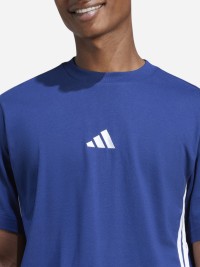 Футболка мужская Adidas M 3S SJ T синяя JE6399 изображение 5