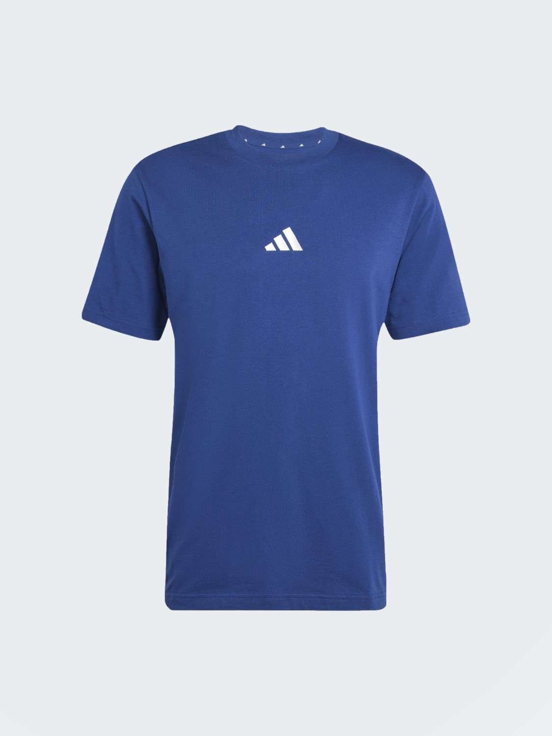 Футболка чоловіча Adidas M 3S SJ T синя JE6399 изображение 7