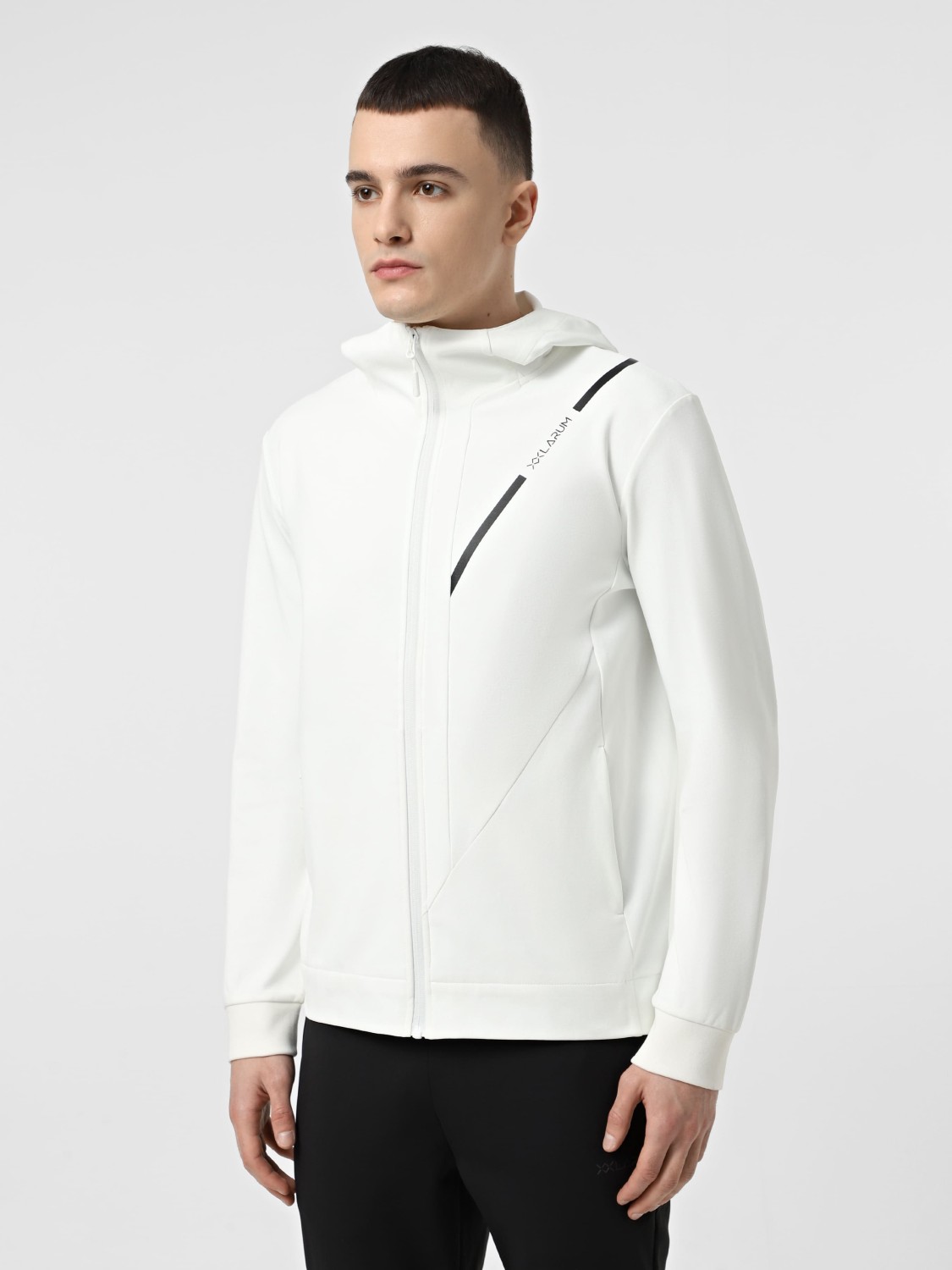 Вітрівка чоловіча Larum Fletcher біла 102506-100 изображение 2