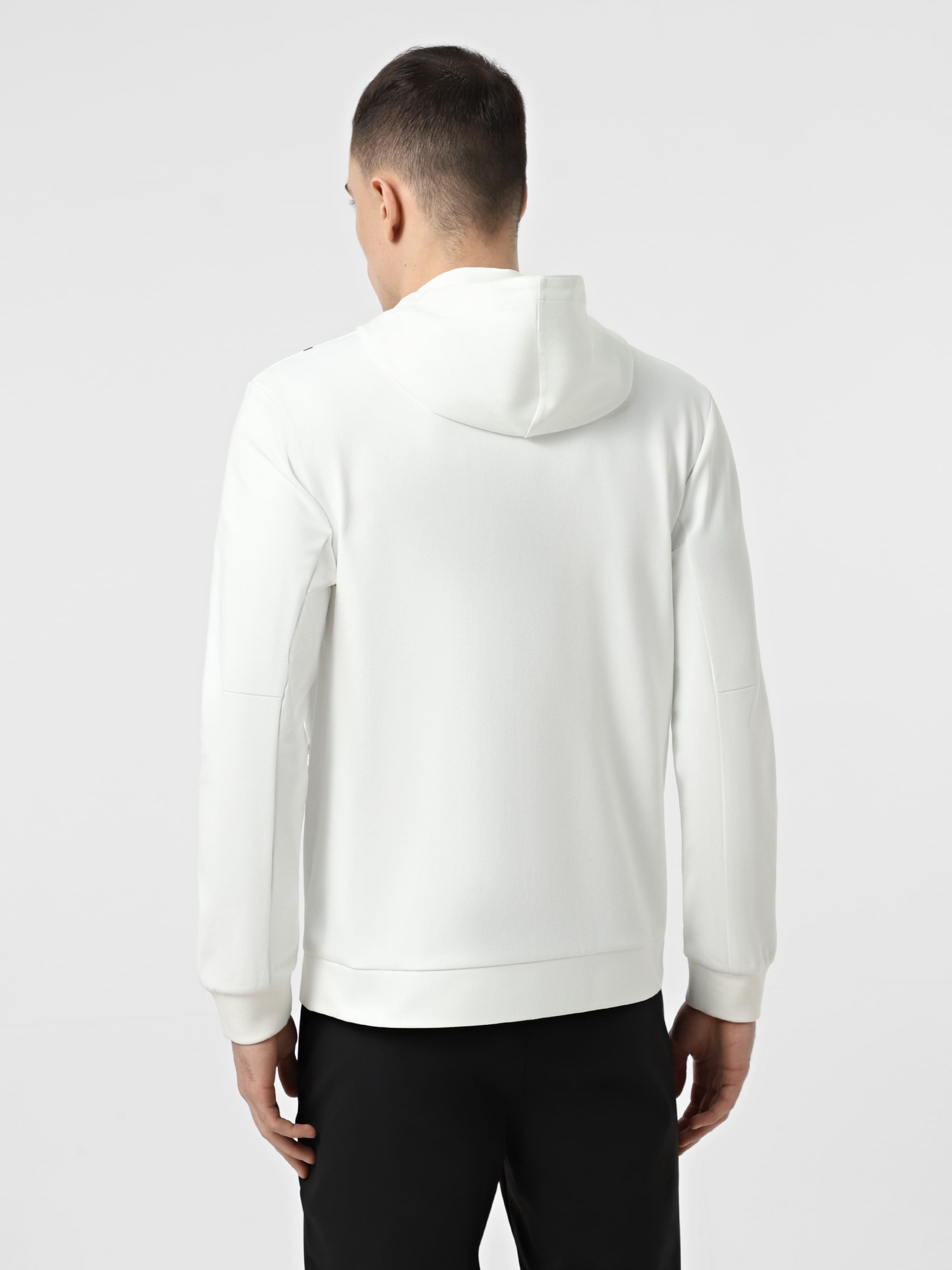 Вітрівка чоловіча Larum Fletcher біла 102506-100 изображение 3