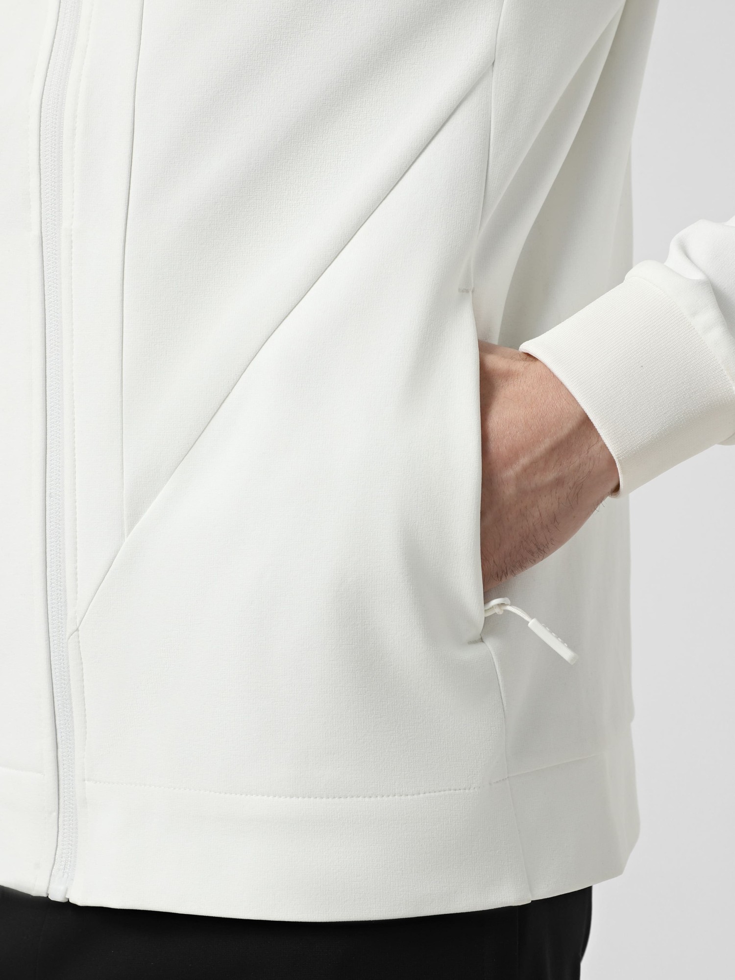 Вітрівка чоловіча Larum Fletcher біла 102506-100 изображение 4