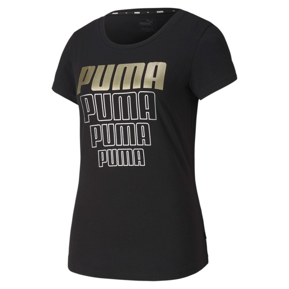 Футболка женская Puma черная 58130751 изображение 1