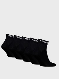 Шкарпетки унісекс HEAD ELEMENTS ALL SPORTS QUARTER 5P ECOM чорні 701232769001 изображение 3