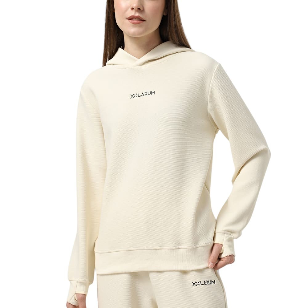 Толстовка женская Larum Medea молочная 372504-121