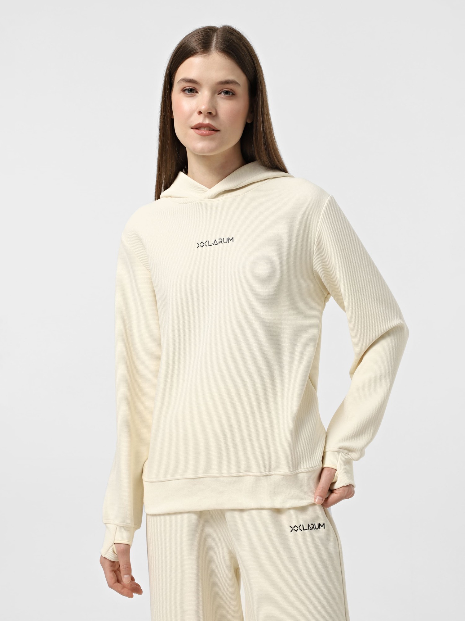 Толстовка женская Larum Medea молочная 372504-121 изображение 2