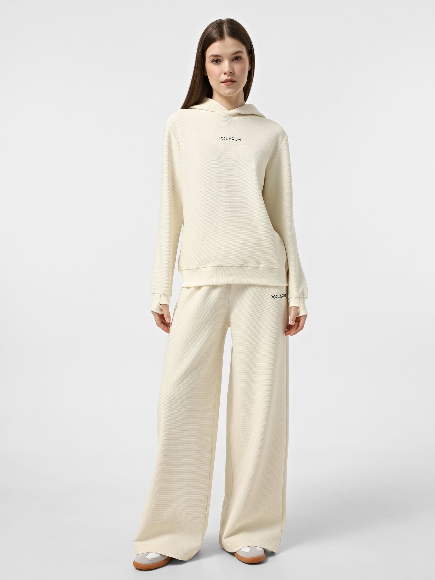 Толстовка женская Larum Medea молочная 372504-121 изображение 6