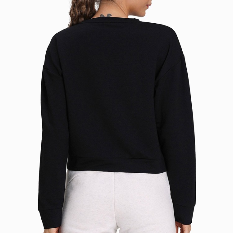 Толстовка женская Puma Modern Sports Crew черная 58353901 изображение 5