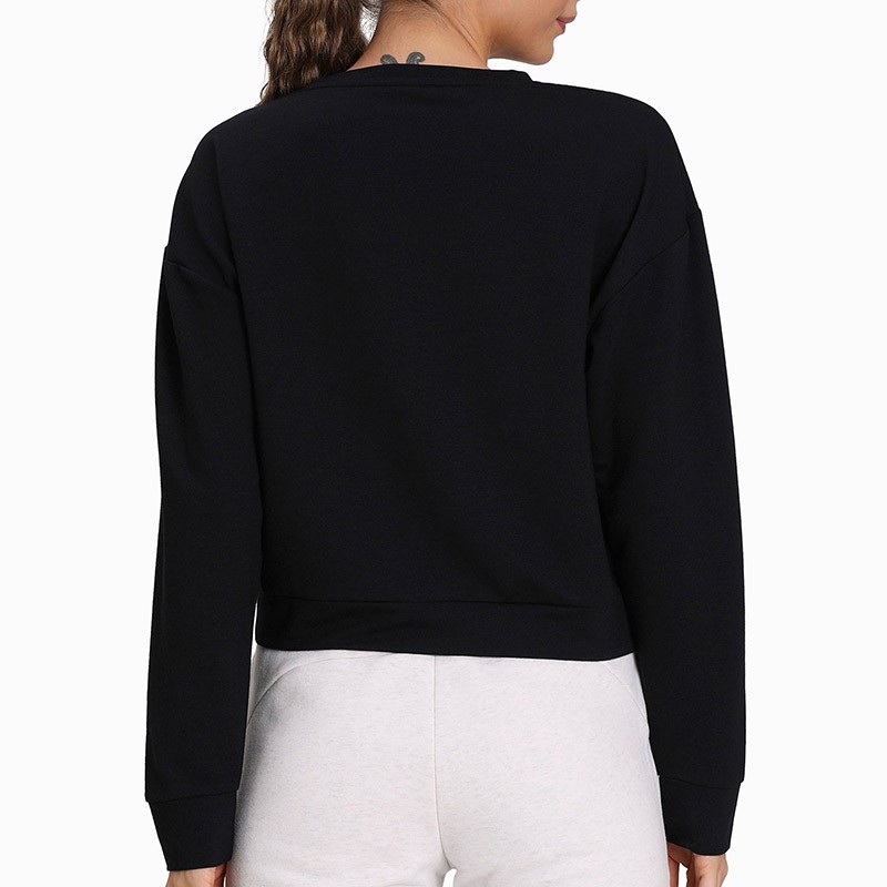 Толстовка женская Puma Modern Sports Crew черная 58353901 изображение 5