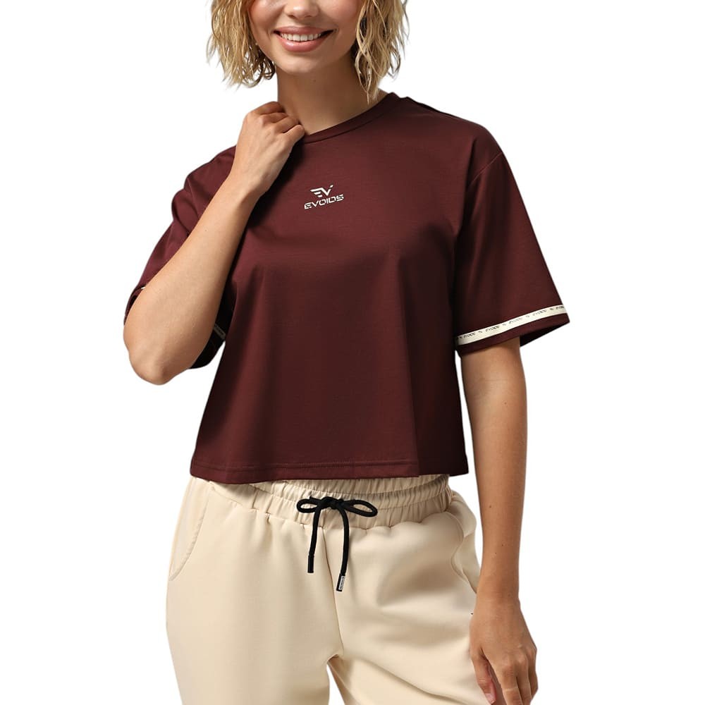 Футболка женская Evoids Loraite коричневая 552450-200